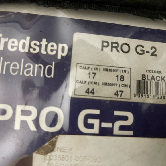 Tredstep G-2 half chaps. Still new in packaging. Never worn. - Picture 4 of 4